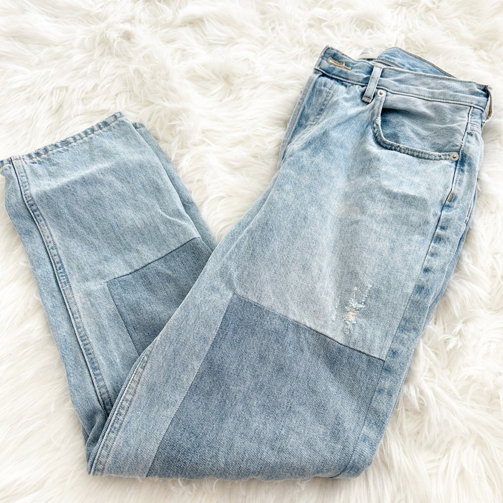 Everlane button fly straight leg jeans size 28reg